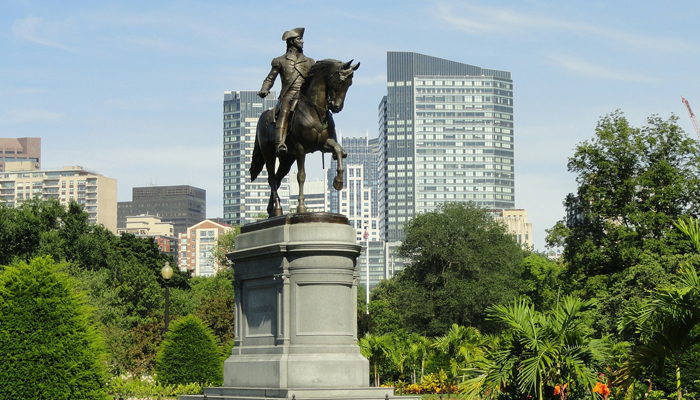 Boston Public Garden Paul Revere Sculpture